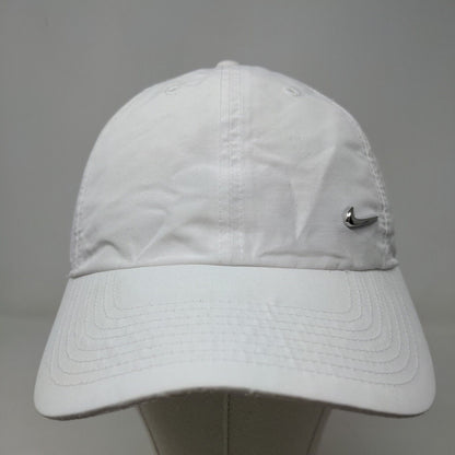 Nike S1ze Heritage 86 Men's Slideback Hat White OSFM 3D Logo PolyCotton