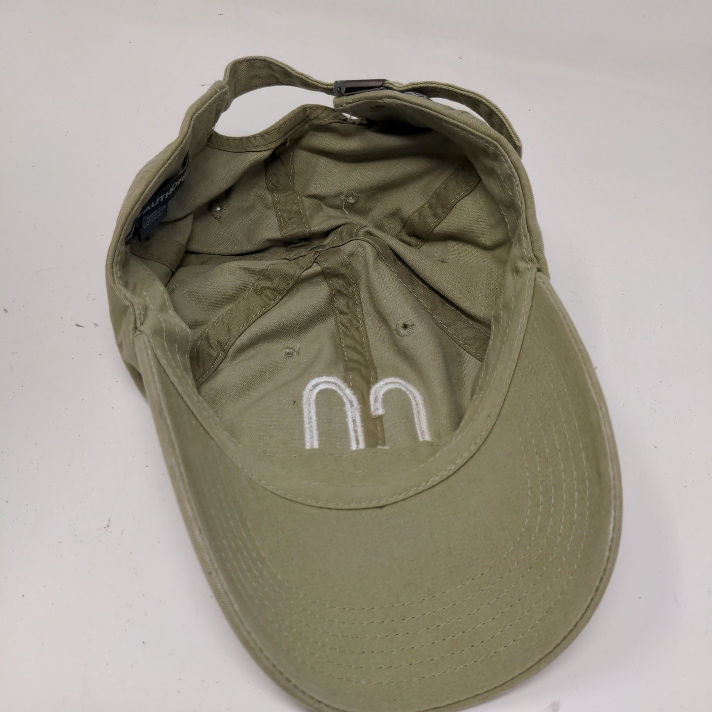 Port Authority Slideback Hat Embroidered CO Logo Green 100% Cotton