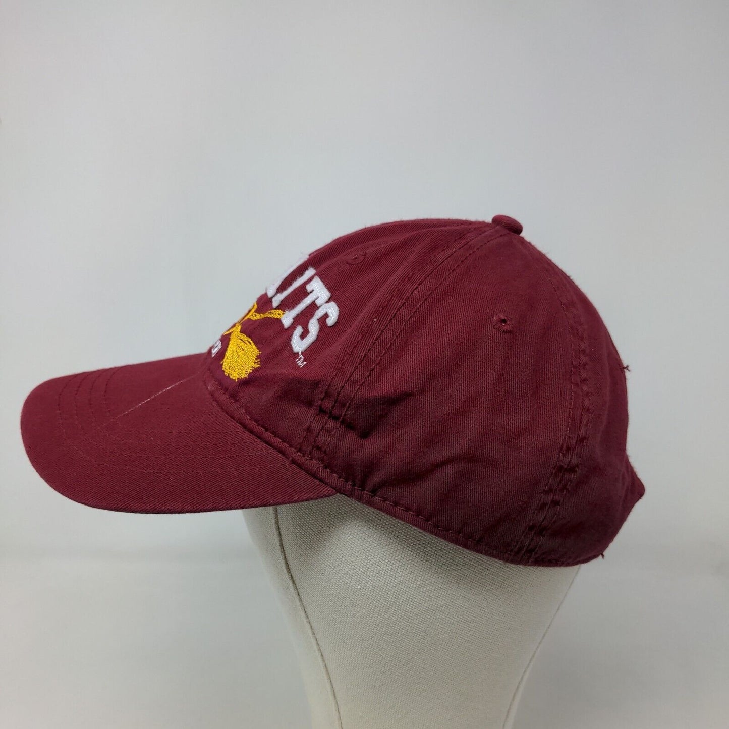 Harry Potter Men's Slideback Hat Red OSFM 14+ Embroidered Hogwarts Alumni Logo