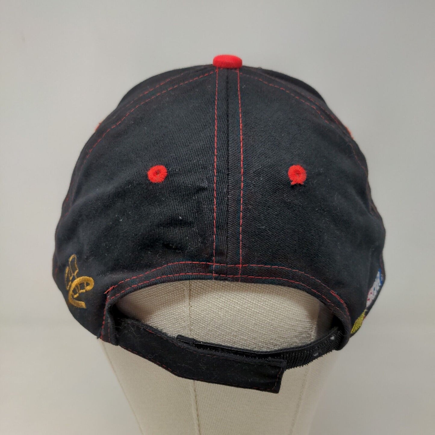 Chase Authentics Men's Strapback Hat Black Kurt Busch Rubbermaid Racing Cap