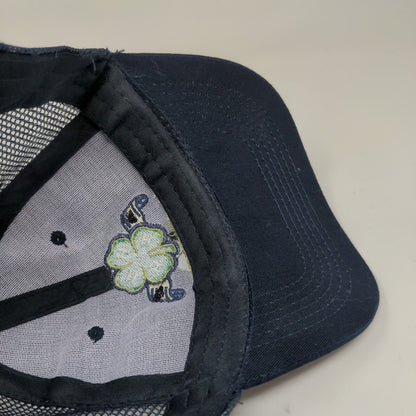 Otto Hendricks County 4-H Fair Blue Snapback Meshback Hat Cap One Size