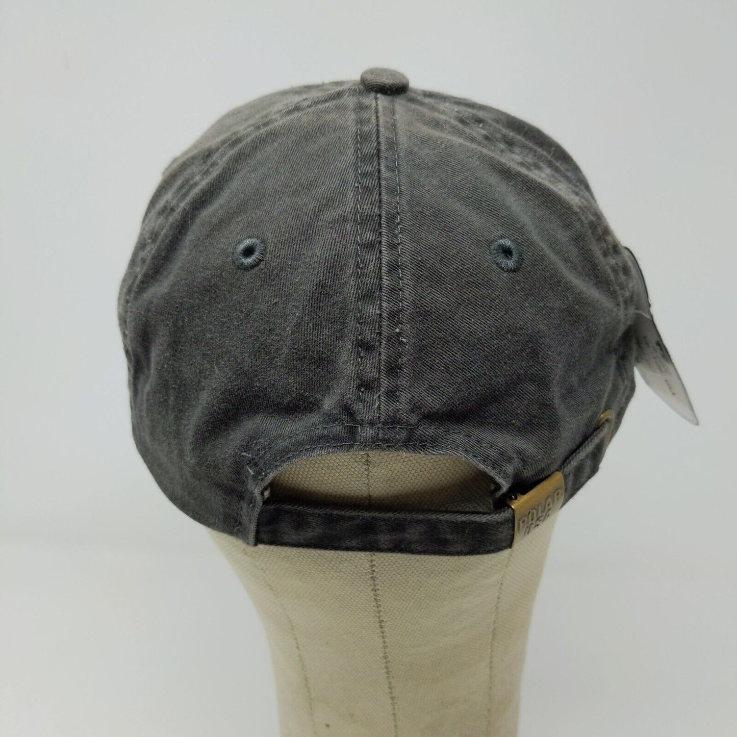 Polar USA Men's Slideback Hat Gray Mount Saint Helens W/Tags Embroidered