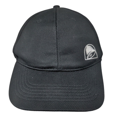 Taco Bell Men's Snapback Hat Black OSFA Embroidered Logo Employee Uniform