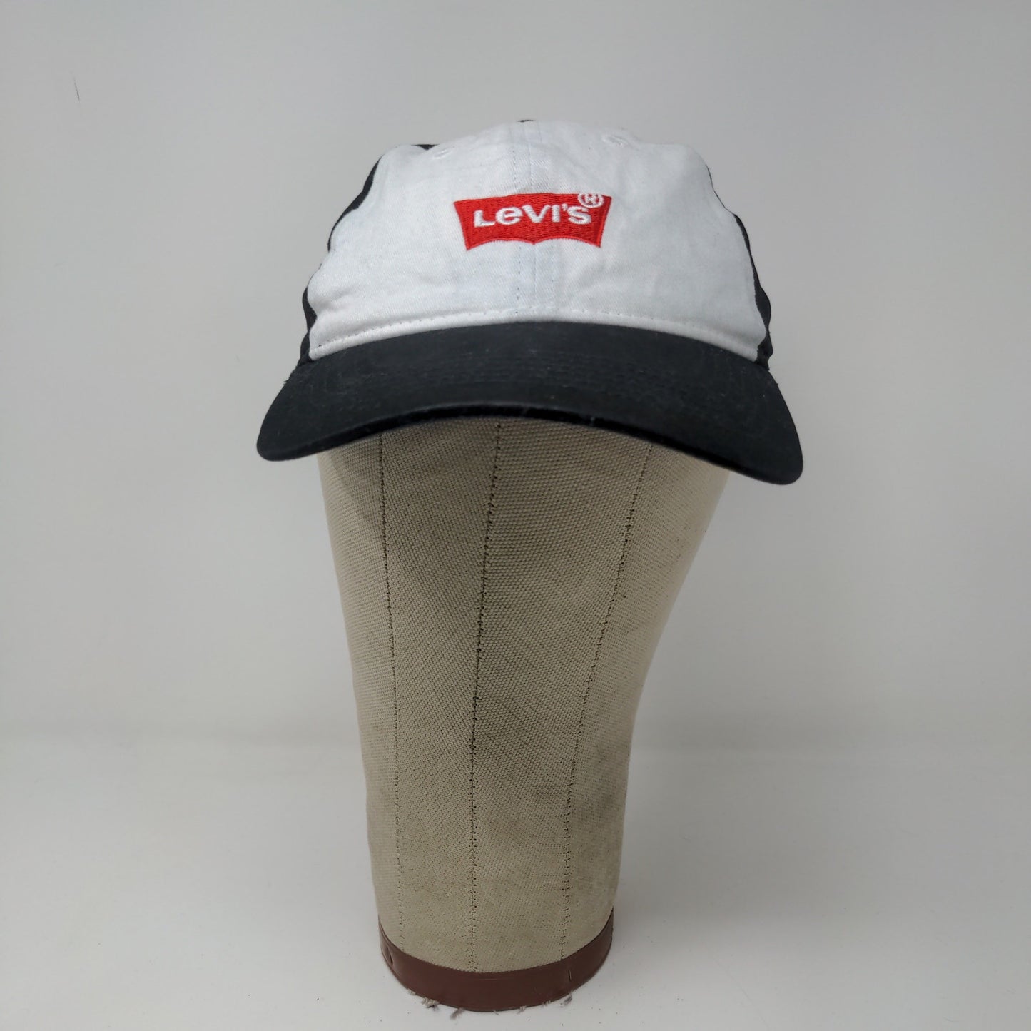 Youth Boys Levis Snapback Hat Black White Embroidered Logo SEE DESC