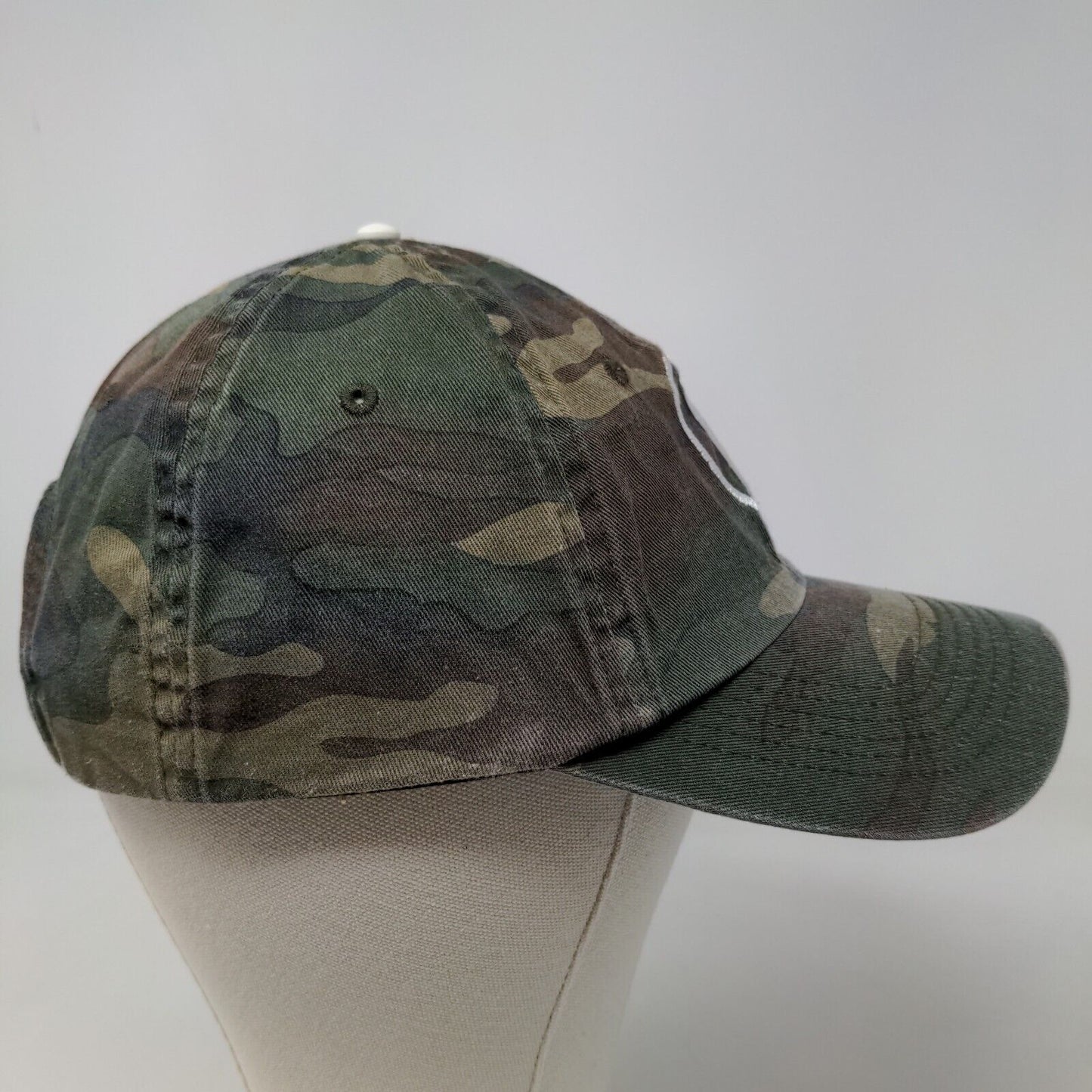 Port Authority Men's Strapback Camo Hat OSFA The Edge Embroidered Logo