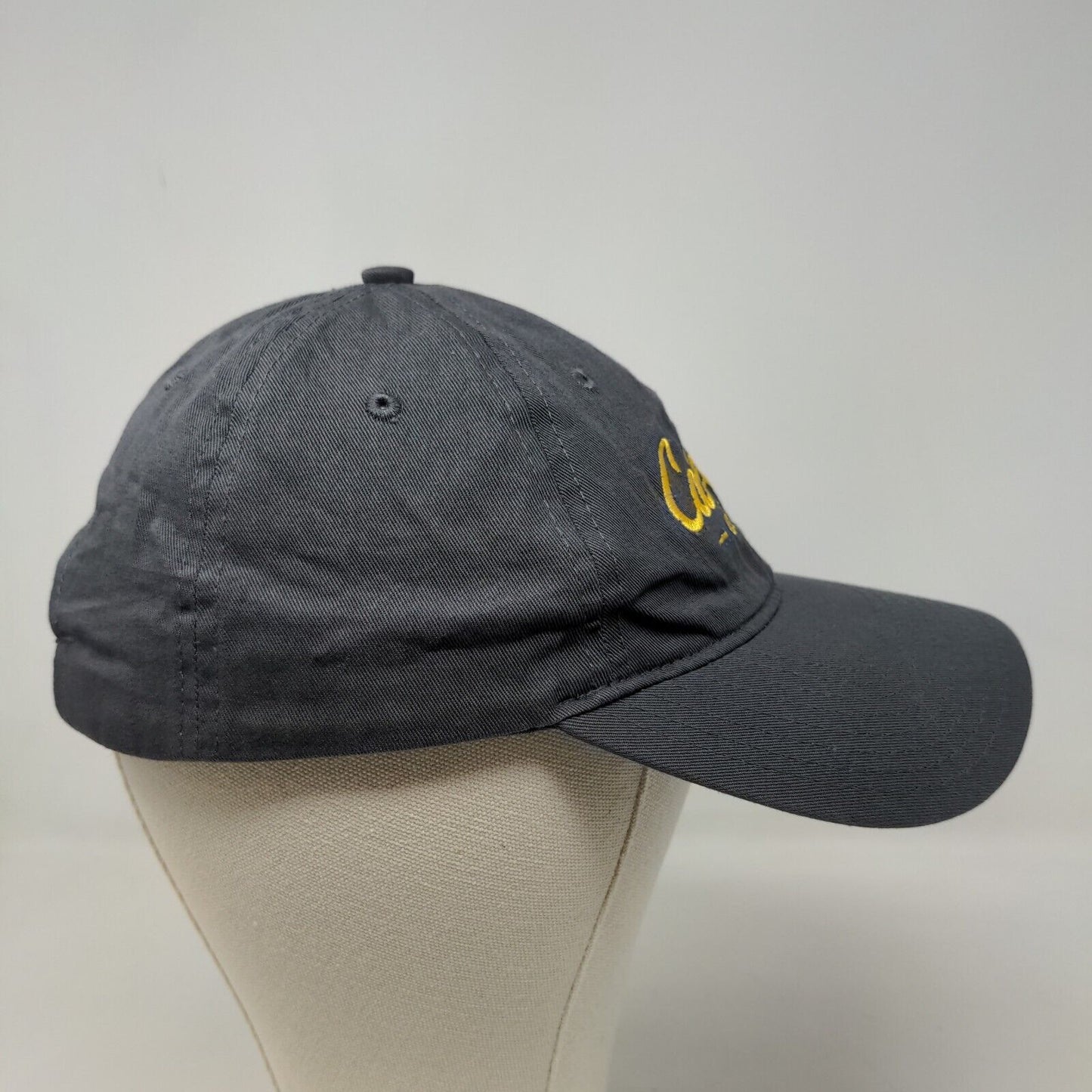 Cabela's Club Men's Slideback Hat Gray Size OSFM Embroidered Logo