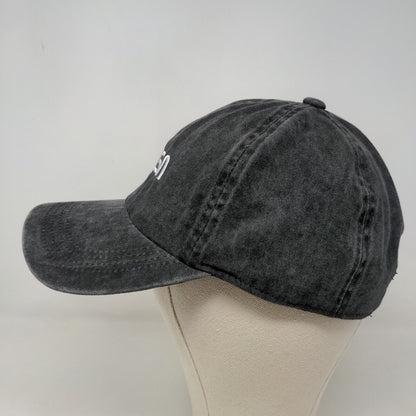 Unbranded Men's Slideback Hat Gray Size OSFM Embroidered NASA Logo Cotton