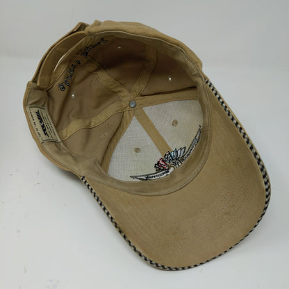 Indy Motor Speedway Safety Patrol Hat Strapback Embroidered Tan SEE DESC