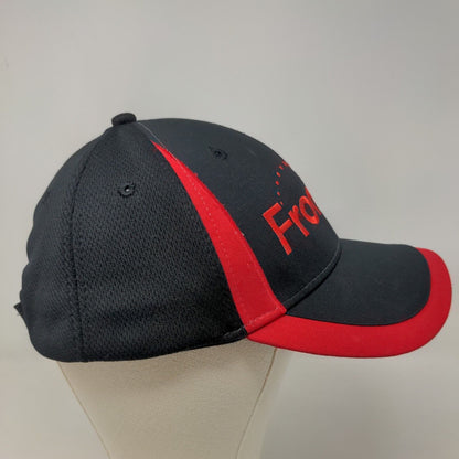 WearGuard Men's Strapback Hat Black OSFA Embroidered Frontier Internet Logo