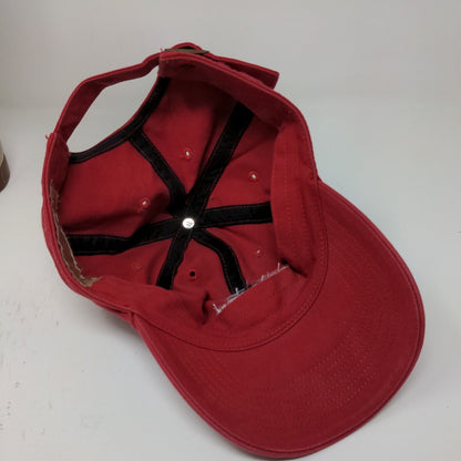 MLB Ken Griffey Slideback Hat Red Size S/M Embroidered Logo #30