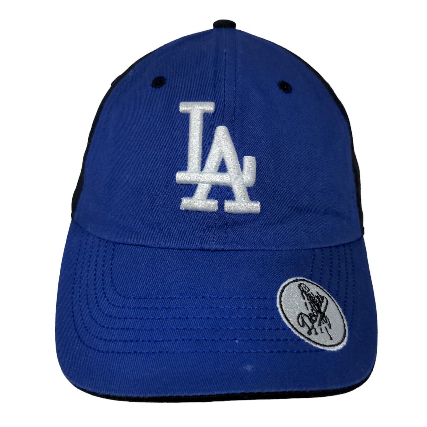 Fan Favorite Men's Slideback Hat Blue OSFA MLB LA Dodgers Embroidered Logo