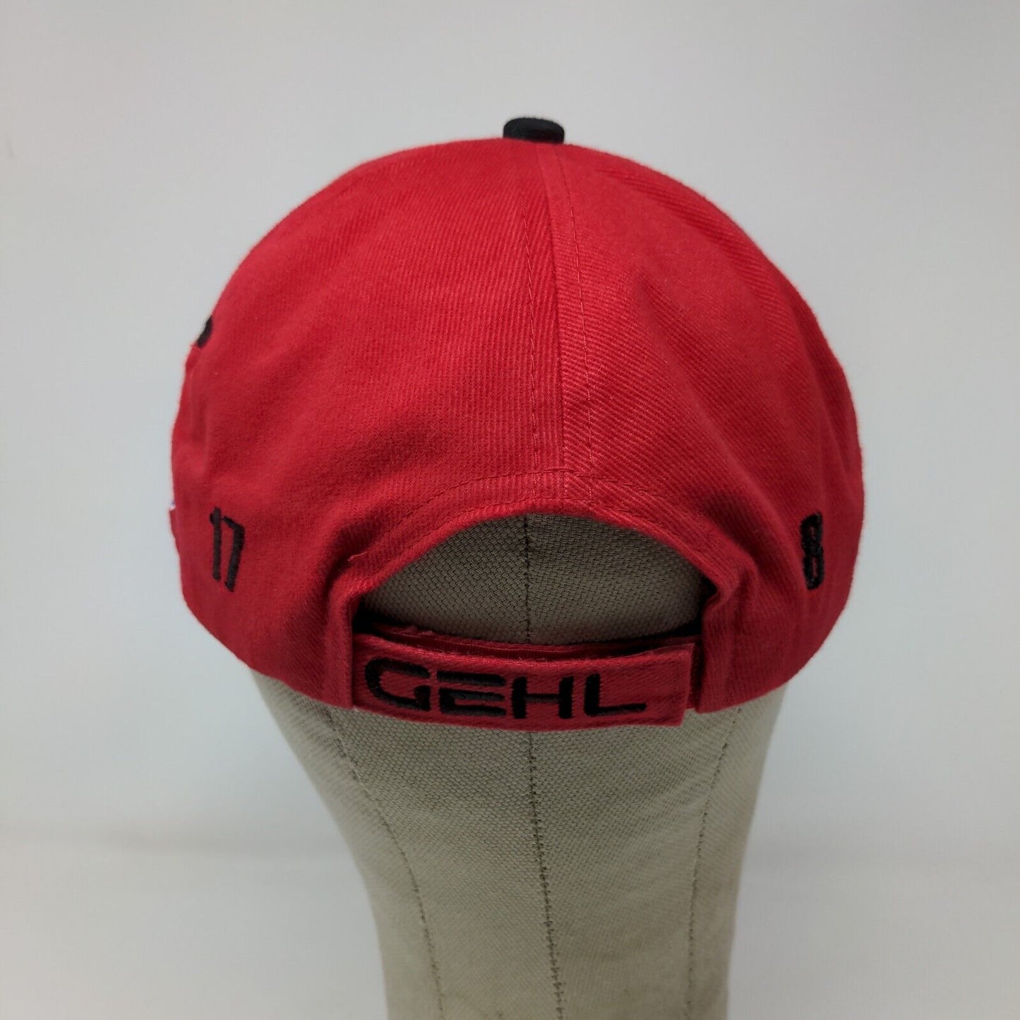 Team Gehl Men's Strapback IndyCar Series Hat Red Rahal Letterman Racing Logo