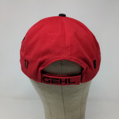 Team Gehl Men's Strapback IndyCar Series Hat Red Rahal Letterman Racing Logo