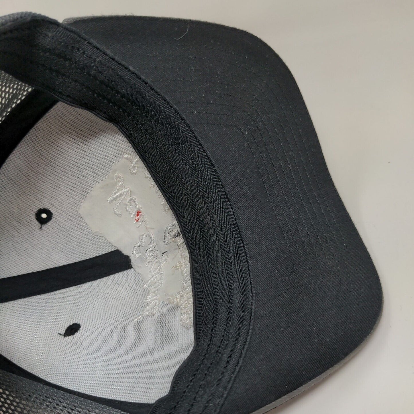 Richardson Men's New England Lawn Irrigation Fitted Mesh Back Hat Black SZ L/XL