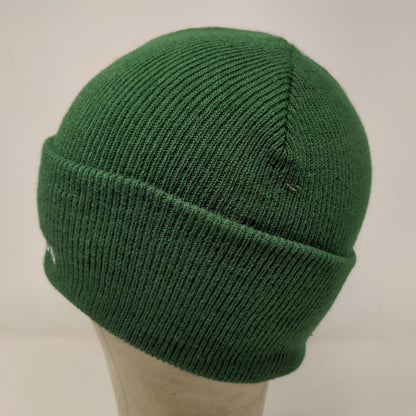 Gavilon Men's Beanie Hat Cap Green OSFA Embroidered Logo Acrylic