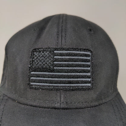 H3 Headwear Men's Snapback Hat Patriotic American Flag Black Adjustable