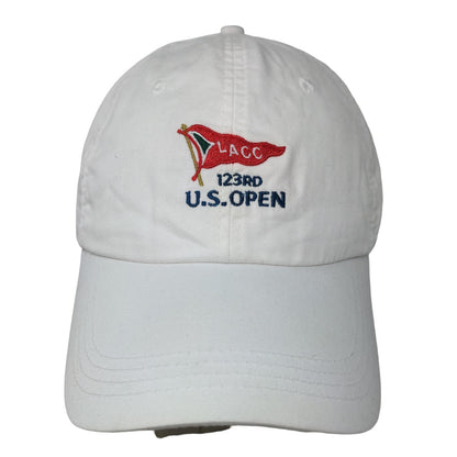 Ahead Men's Strapback USGA LACC 123rd US Open Strapback Hat White