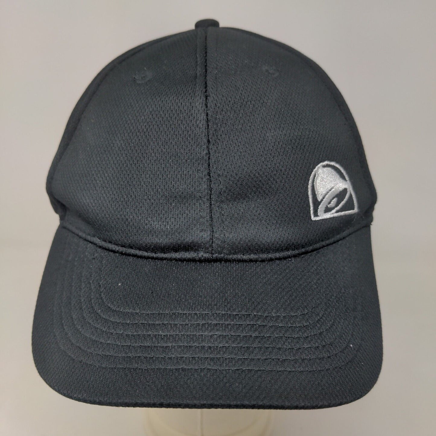 Taco Bell Men's Snapback Hat Black OSFA Embroidered Logo Employee Uniform
