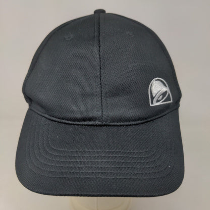 Taco Bell Men's Snapback Hat Black OSFA Embroidered Logo Employee Uniform