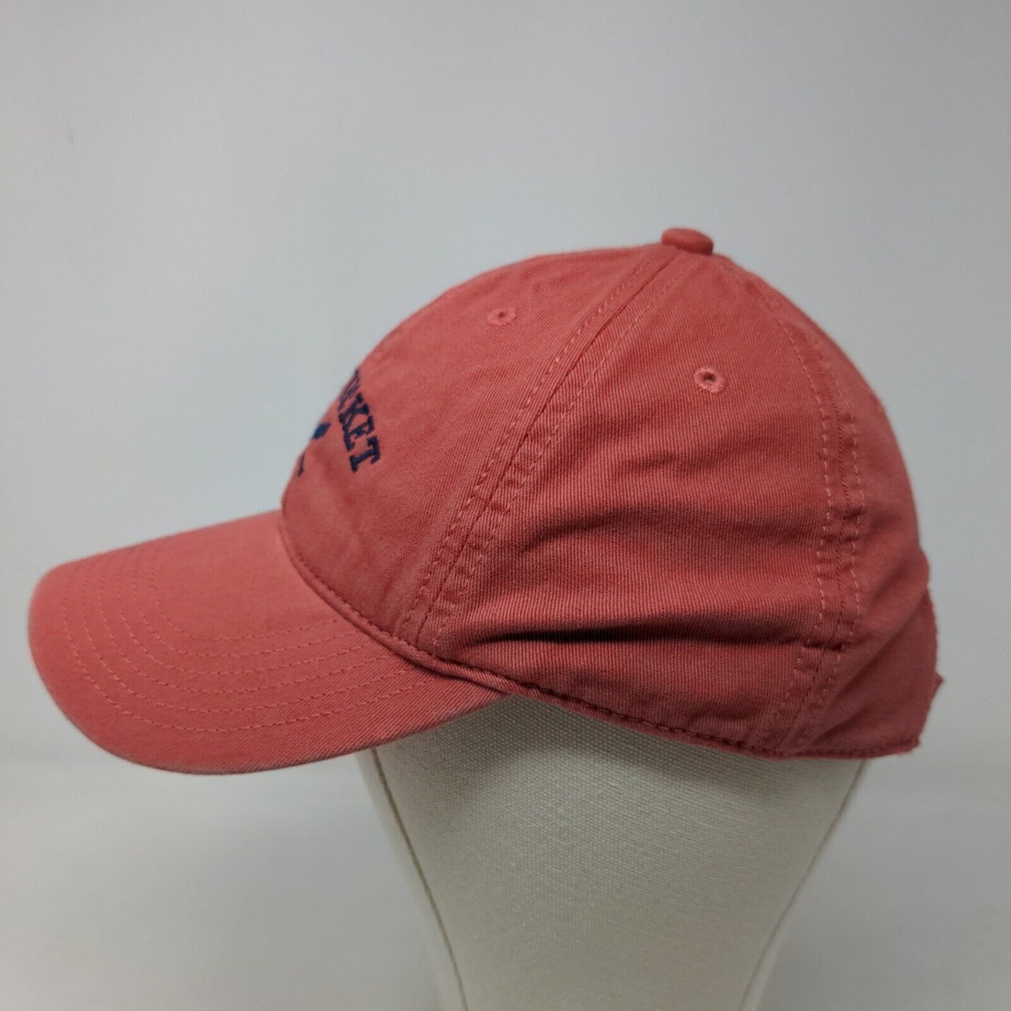 Legacy Men's Slideback Hat Red Embroidered Natucket Logo 100% Cotton