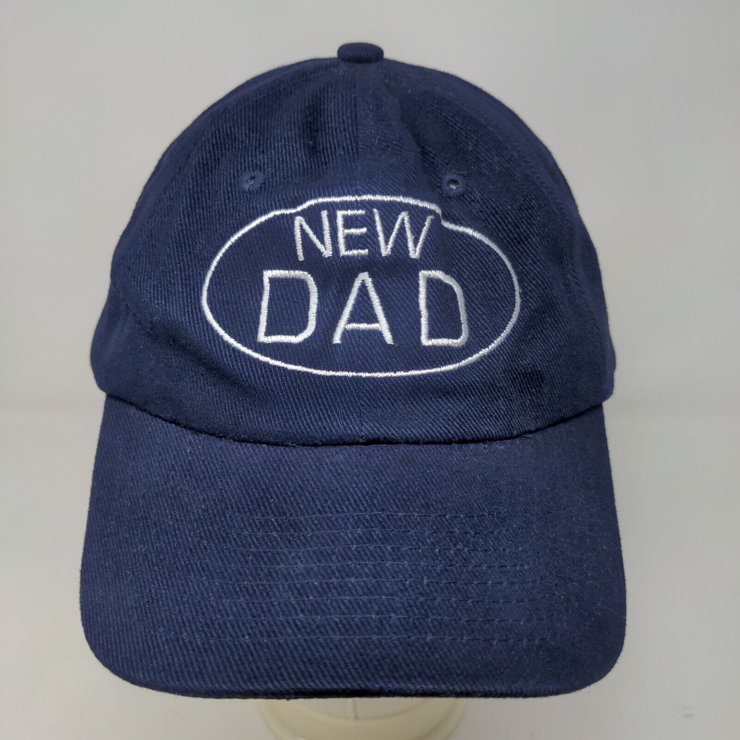 Nissun Men's Slideback Hat Blue Adjustable New Dad Embroidered Logo