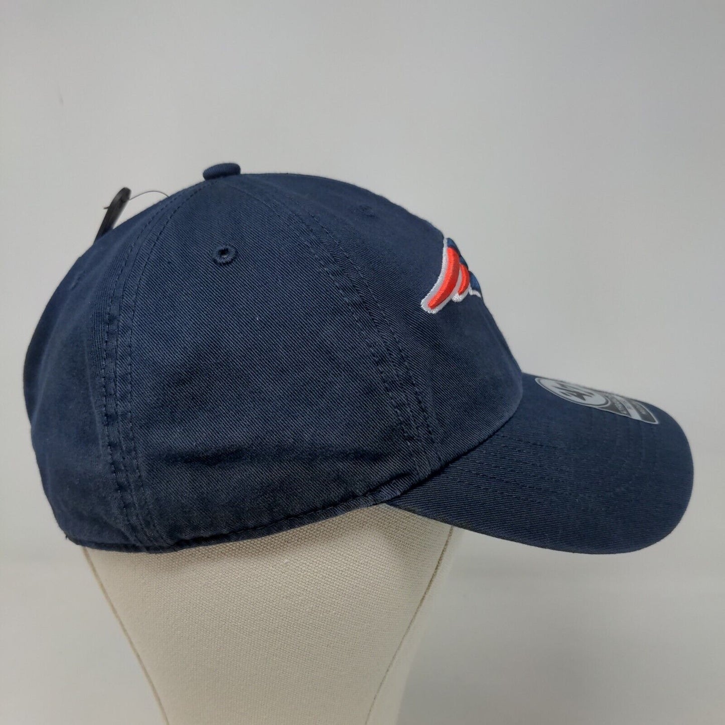 '47 Brand Men's Fitted Hat Blue Size M New England Patriots Embroidered Logo