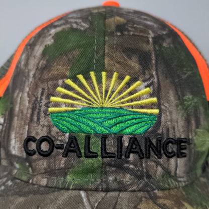 Country Mark Men's Snapback Mesh Back Hat Green Camo OSFA Co-Alliance Seeds