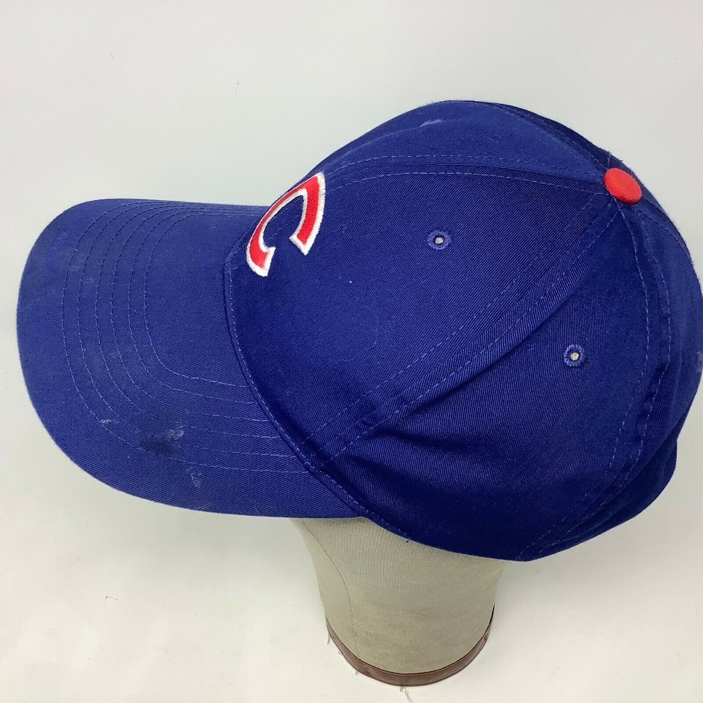 Chicago Cubs Snapback Baseball Cap Hat Embroidered Blue MLB Logo