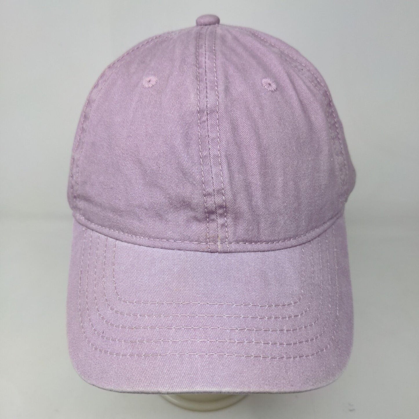 Unbranded Men's Slideback Hat Purple OSFM Adjustable Blank Vent Holes