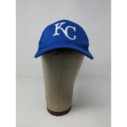 MLB Kansas City Royals Youth Strapback Baseball Cap Hat Blue Embroidered Logo