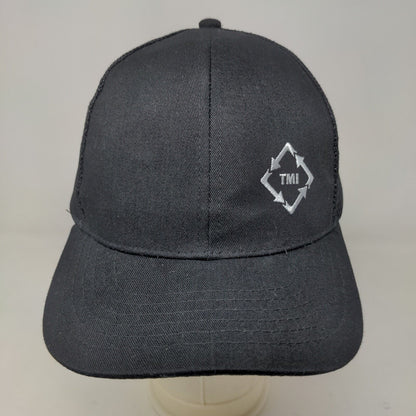 International Lineman's Rodeo Snapback Mesh Back Hat Black OSFM Embroidered 2023