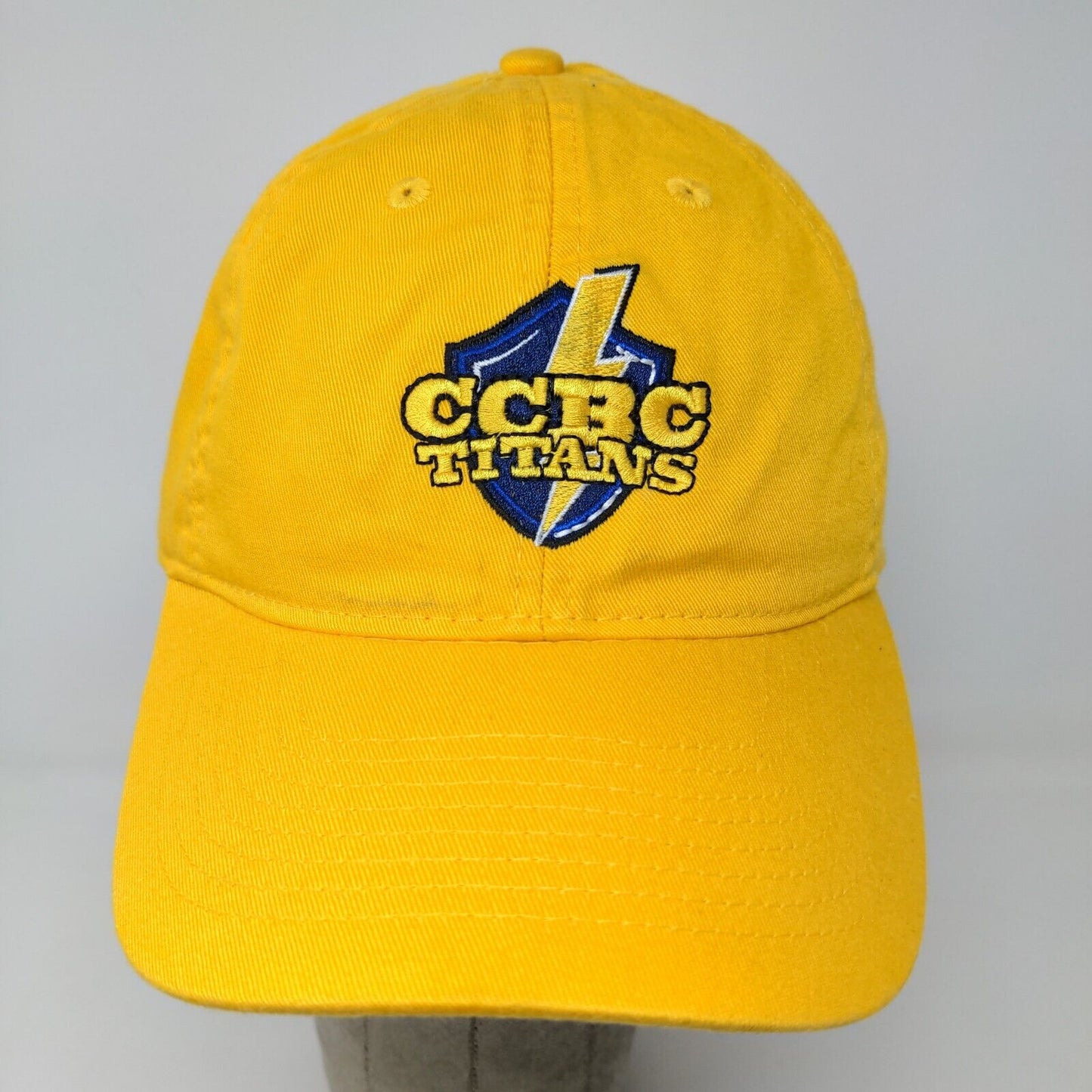 Legacy Mens Community College Beaver County Titans Slideback Hat Yellow