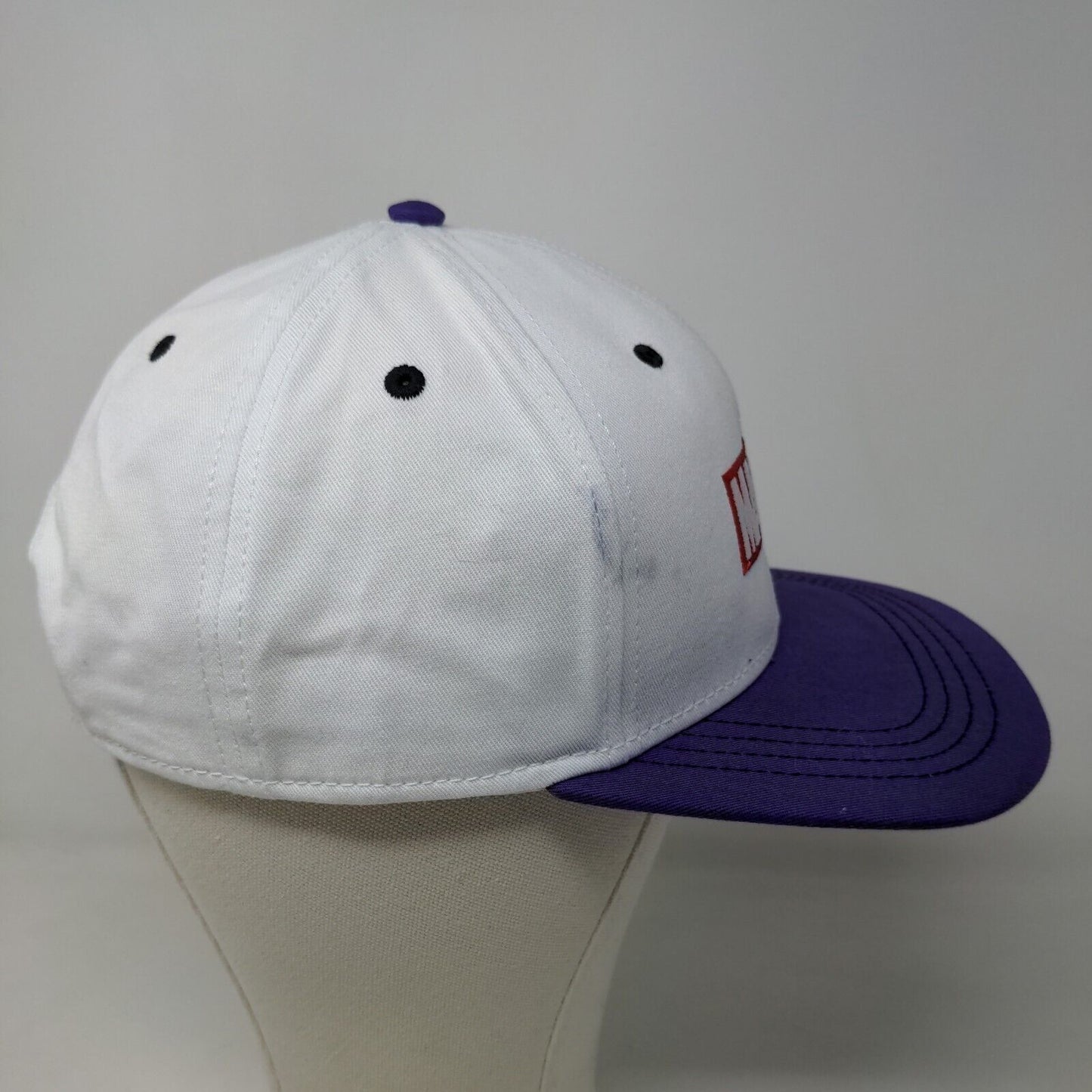 Marvel Boys Snapback Hat White Purple Size 57CM Incredible Hulk Embroidered Logo