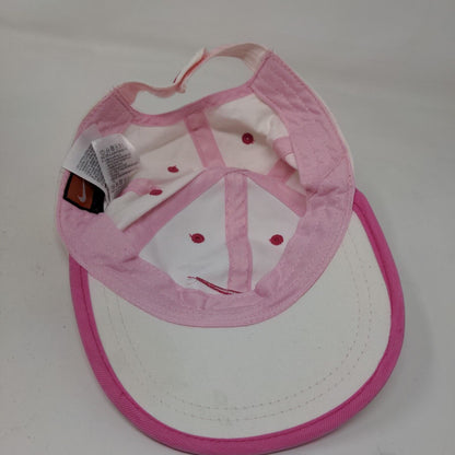 Nike Girl's Strapback Hat Pink Size Toddler Embroidered Swoosh Logo