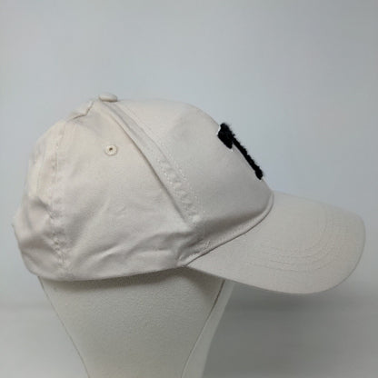 Primark Cares Men's Strapback Hat Tan Adjustable Embroidered Letter T Logo