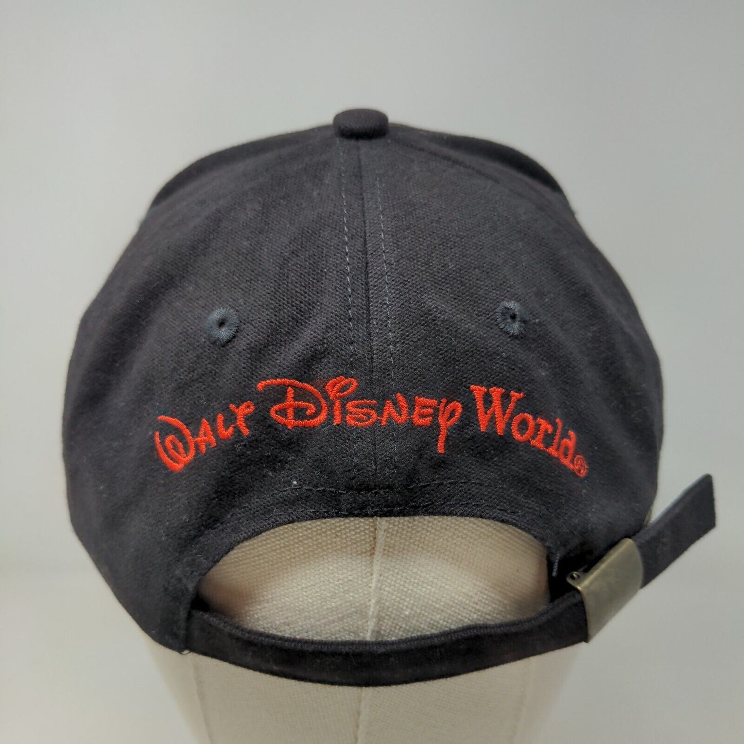 Walt Disney World Men's Slideback Hat Black OSFA Embroidered Mickey Mouse Logo