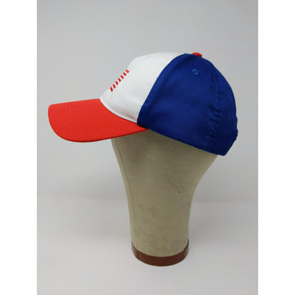 Target Patriotic American Flag Red White & Blue Slideback Hat Embroidered