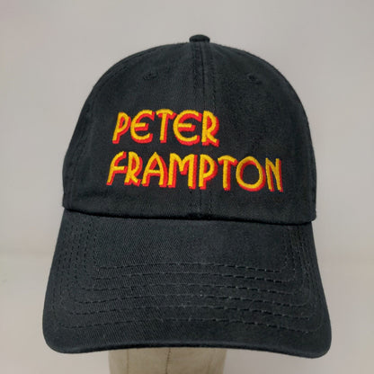 Otto Men's Peter Frampton Cap Hat Black OSFM Embroidered Logo