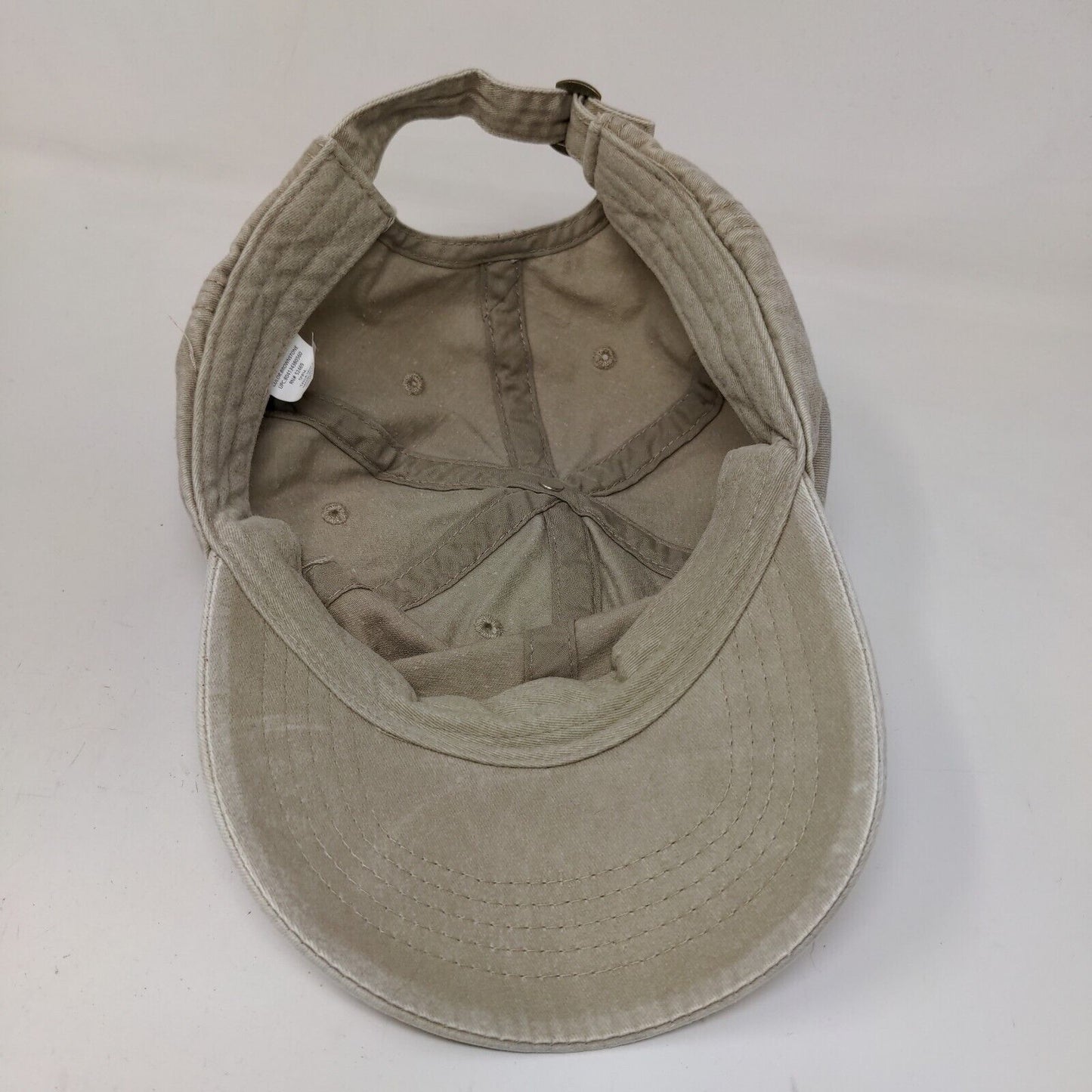 Unbranded Men's Slideback Hat Tan Brownstone Size OSFM Blank