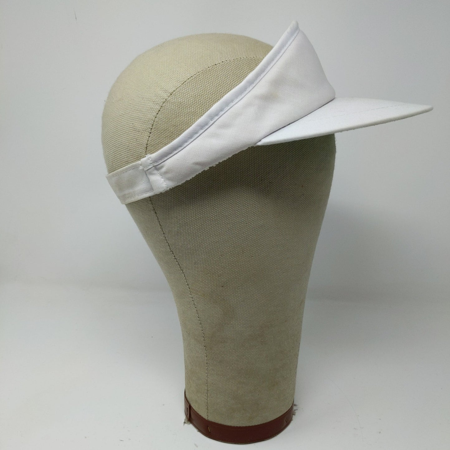 Burger King Atlanta Region Slideback Sun Visor Hat White Graphic Logo