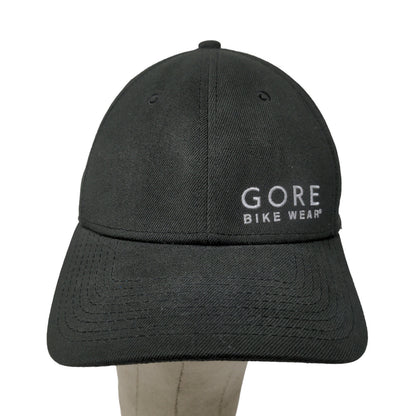 New Era Men's 39Thirty Gore Bike Wear Hat S-M Black Embroidered Logo