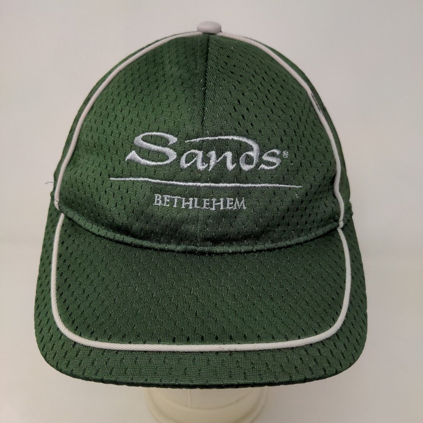 Fahrenheit Men's Strapback Hat Green Adjustable Sands Bethlehem Casino