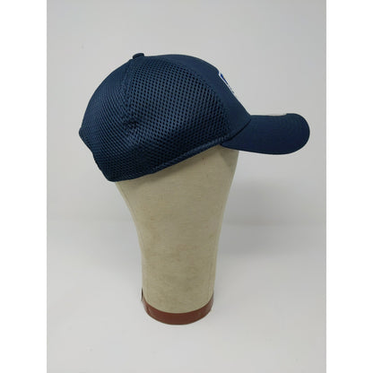 New Era 9Forty Snapback Mesh Back Hat OSFM Adjustable E.F. Transit Blue