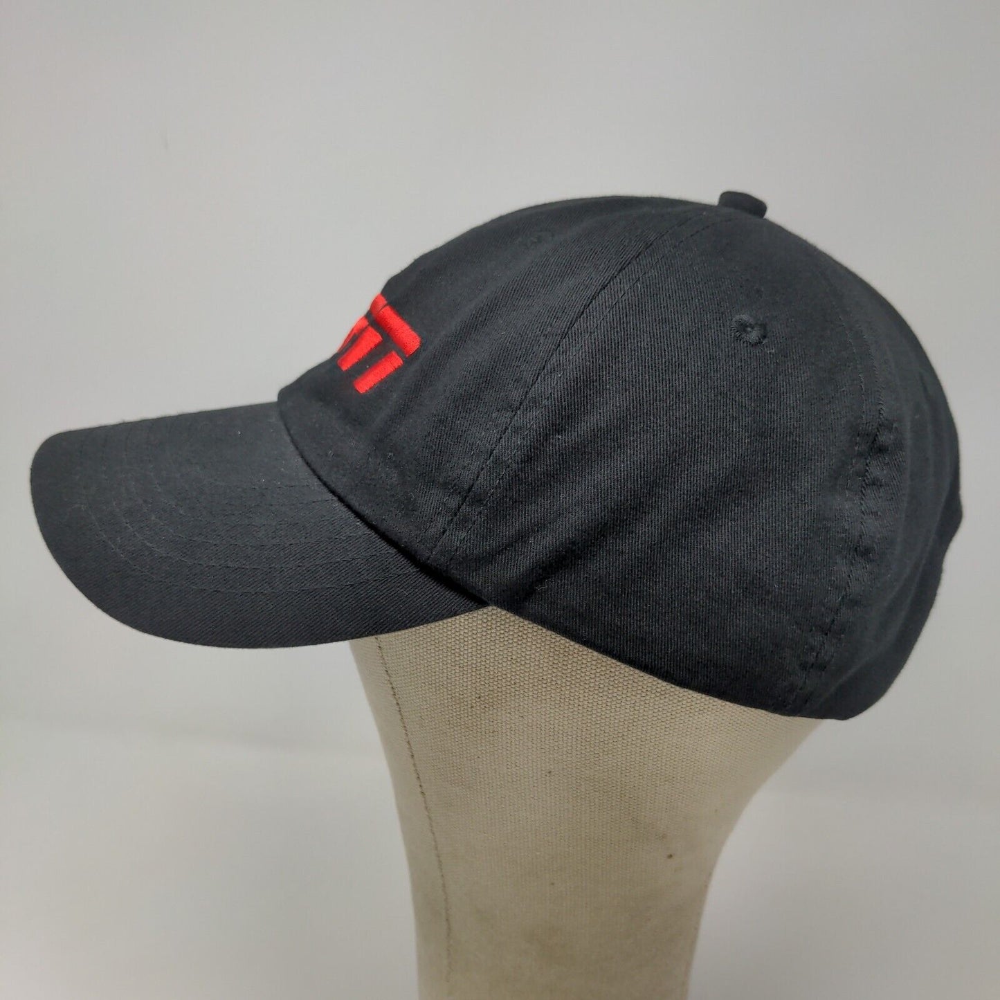 ESPN Men's Slideback Hat Embroidered Logo Sports 100% Cotton