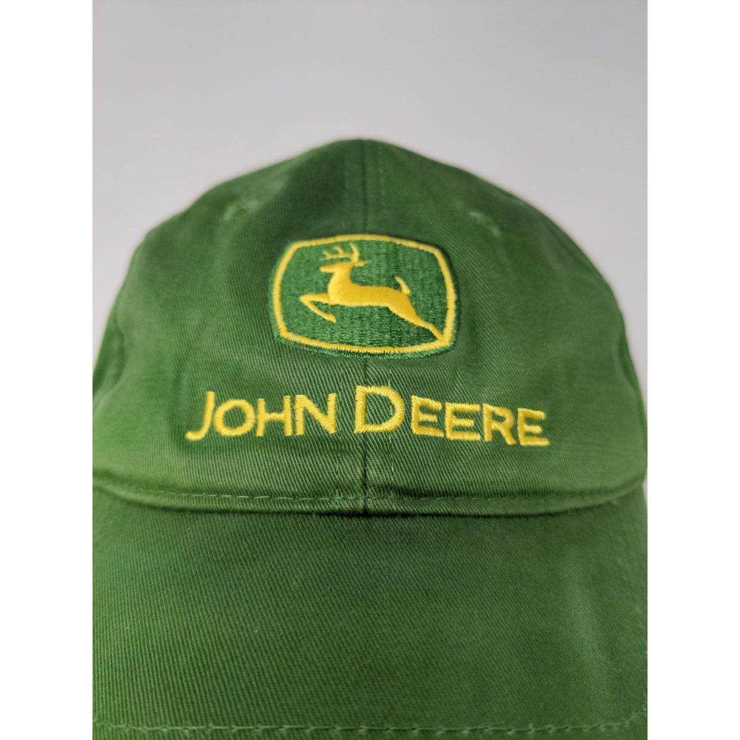 John Deere Owner's Edition Slideback Hat Green Embroidered Logo