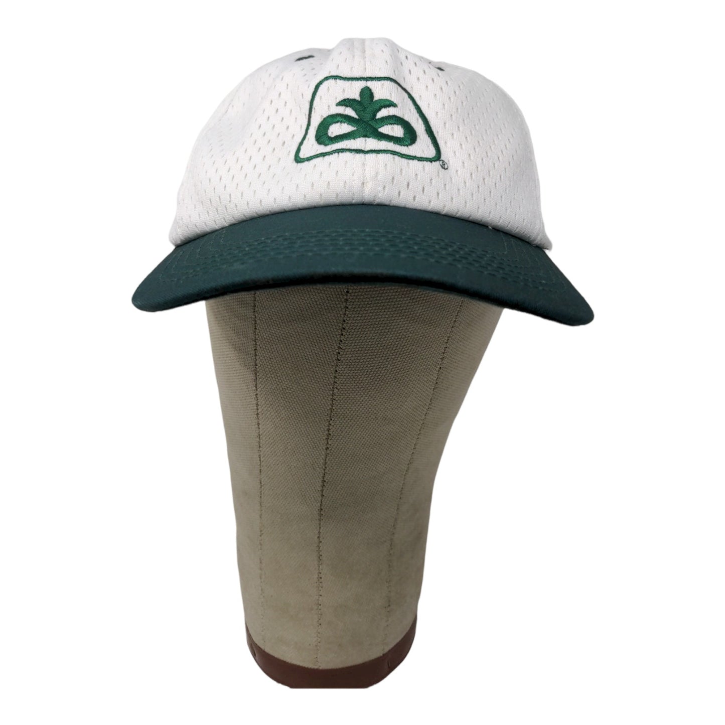 75th Anniversary Pioneer Seeds Snapback Mesh Back Hat White Green Embroidered