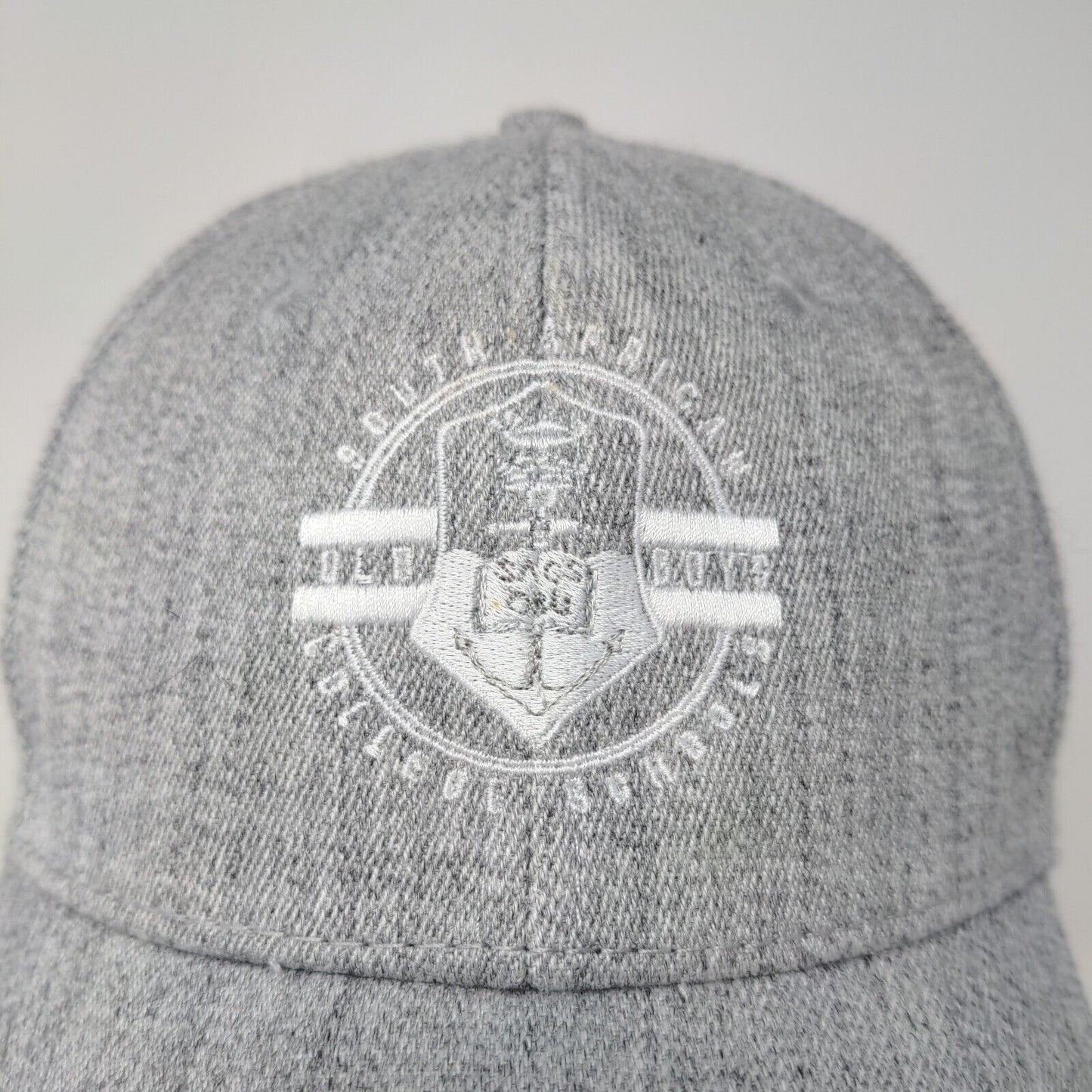 UFlex Old Boys South American College Schools Fitted Hat Gray Size S-M