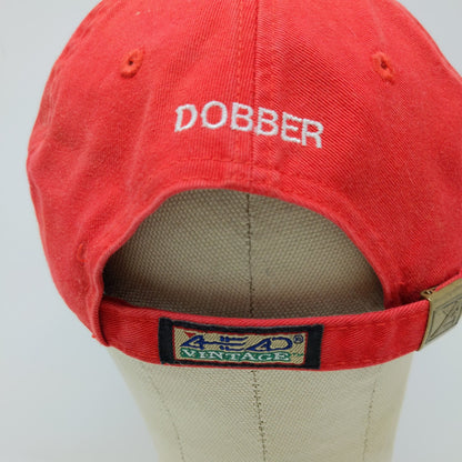 Las Vegas Bear's Best Golf Course Dobber Slideback Hat Embroidered Logo Red