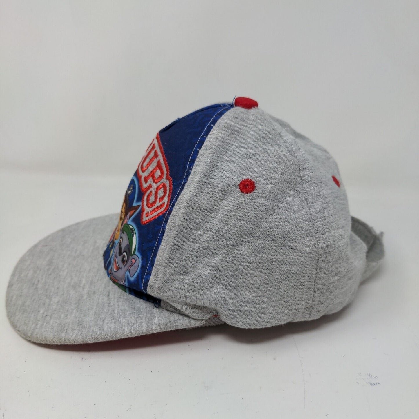 Nickelodeon Paw Patrol Boy's Strapback Hat Gray Size OS Embroidered Logo