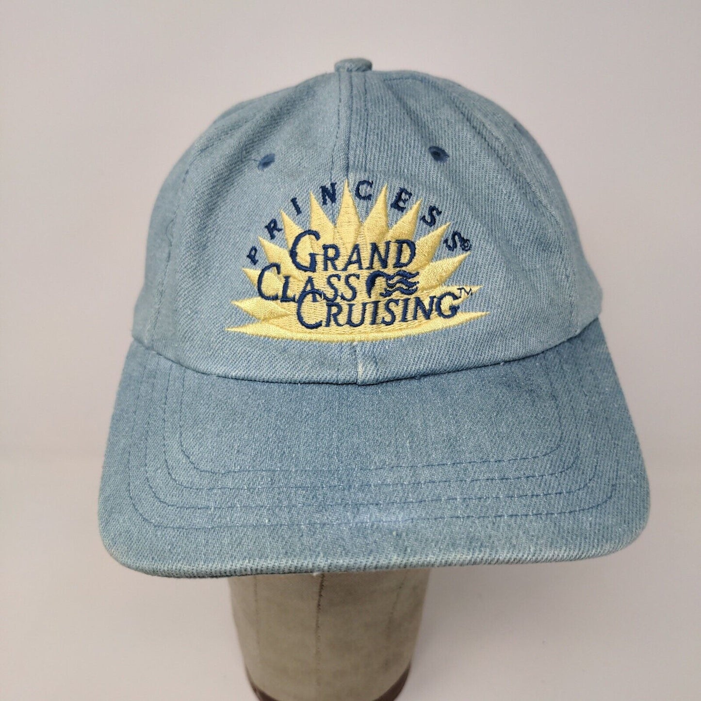 Princess Grand Class Cruising Blue Strap Back Hat Cap Embroidered OSFA
